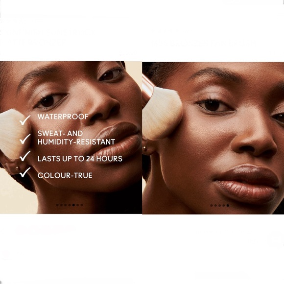 M•A•C SKINFINISH MATTE BRONZER collection set W/ BRUSH - Picture 14 of 16